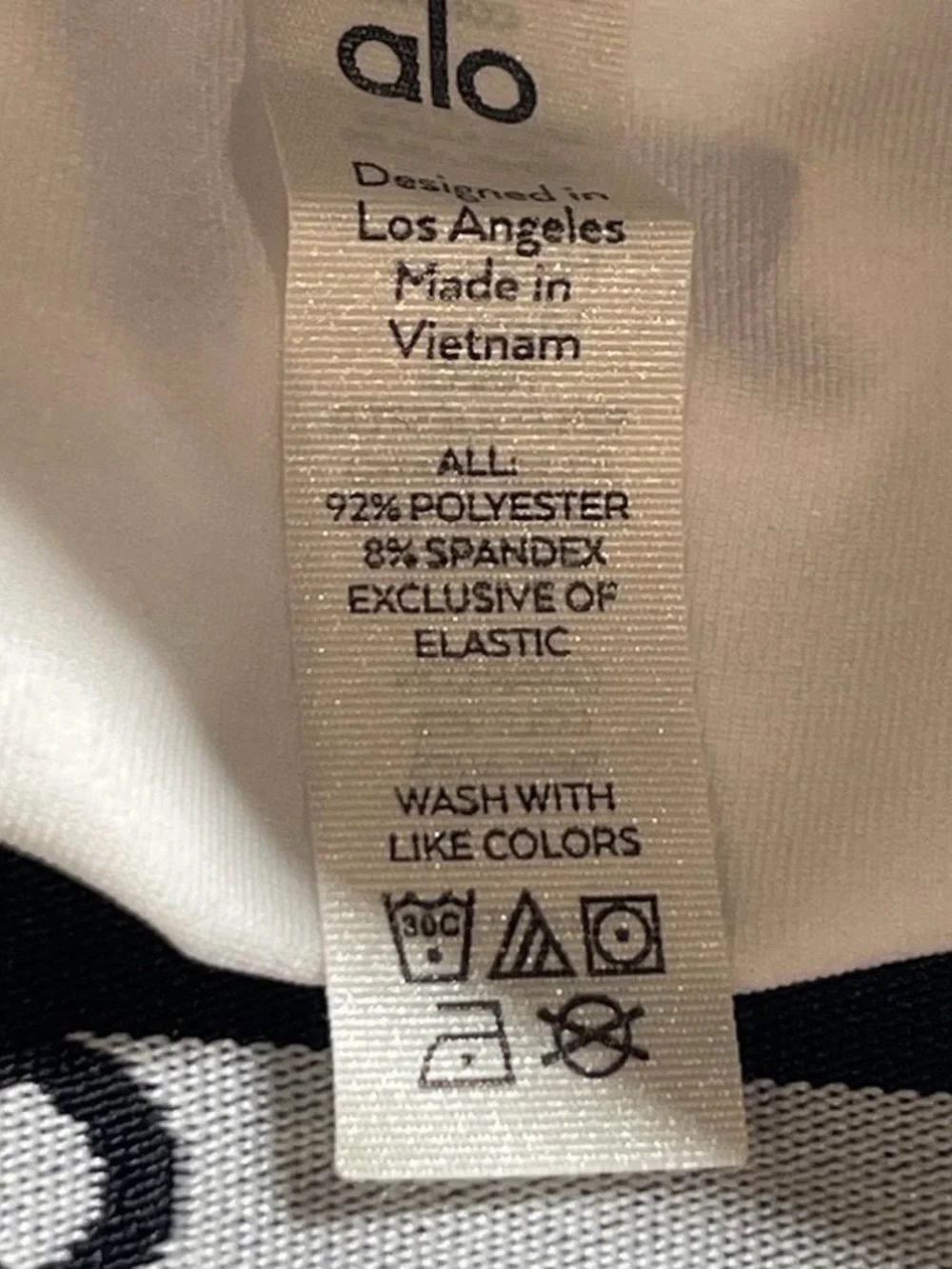 Alo White Tennis Skirt